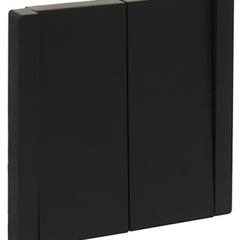 Выключ. 2-кл. 10А FP105 черный IEK FORTE&PIANO (1/100)