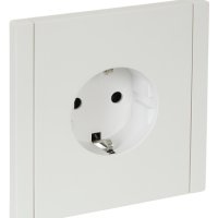 Роз. 1-ая с з/к без з/ш в/к 16А FP216 белый IEK FORTE&PIANO (1/100)