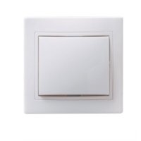 Выключатель IEK Кварта 1кл. белый проходной (10/200)