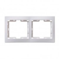 Рамка GENERICA Кварта белая 2-ая (38/760)