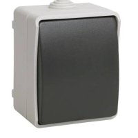 Выключатель IEK Форс 1кл. IP54 (10/100)
