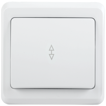 Выключатель IEK Вега 1кл. белый проходной (50/200)