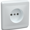 Розетка IEK Вега 1-ая белый б/з (50/200)