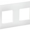 Рамка 2-ая арктический белый IEK Skandy (10)