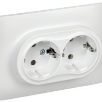 Роз. 2-ая с/з арктический белый IEK Skandy (10)