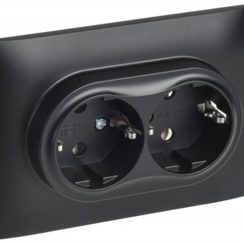 Роз. 2-ая с/з черный IEK Skandy (10)