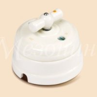 Выключатель Мезонинъ белый 10А НА 2-4 ПОЛОЖЕНИЯ (1-2 КЛАВИШНЫЙ) (6)