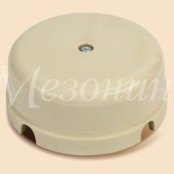 Коробка Мезонинъ D80x33 слоновая кость IP20 ретро (96)