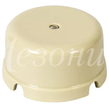 Коробка Мезонинъ D80x43 слоновая кость IP20 ретро (96)