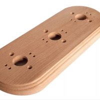 Накладка на бревно D200-220мм Классика Светлое дерево(БУК) 240х90мм ретро (1)