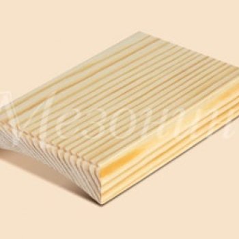 Накладка на бревно D240-260мм Классика Сосна 130х90х20мм ретро (1)