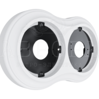 Рамка Аврора 2-ая белый ретро