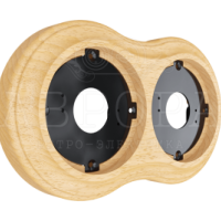 Рамка Аврора 2-ая бук натуральный ретро