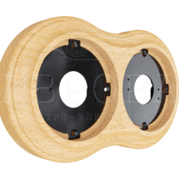 Рамка Аврора 2-ая бук натуральный ретро