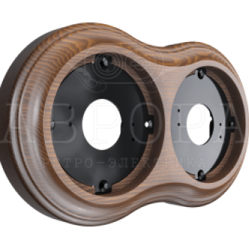 Рамка Аврора 2-ая темный дуб ретро