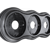 Рамка Аврора 3-ая венге ретро