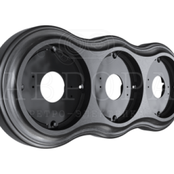 Рамка Аврора 3-ая венге ретро