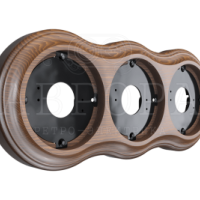 Рамка Аврора 3-ая темный дуб ретро