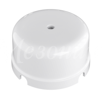 Коробка распределительная пластиковая Усадьба D78х43мм белый