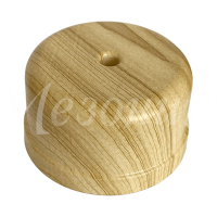 Коробка Усадьба пластик D78х43мм сосна ретро