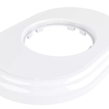 Рамка Лахта пластик 120x85x13мм белый 1-ая ретро