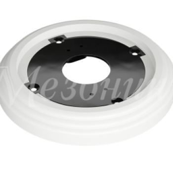 Рамка пластиковая Усадьба 1ОП D92x14мм белый