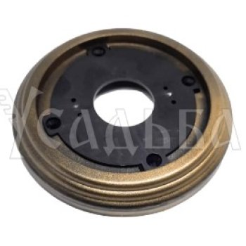 Рамка Усадьба пластик D92x14мм бронза 1-ая ретро