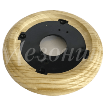 Рамка Усадьба пластик D92x14мм сосна 1-ая ретро