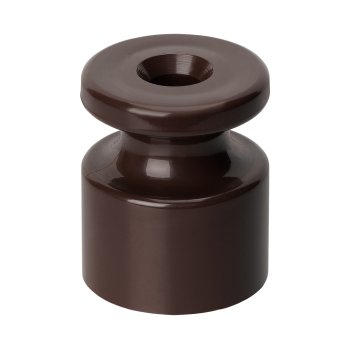 Изолятор пластиковый коричневый (10 шт) TDM