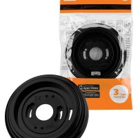 Рамка ретро 1-я черная пластик TDM Виви (6/72)