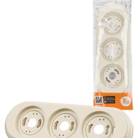 Рамка ретро 3-я слоновая кость пластик Виви TDM (6/36)