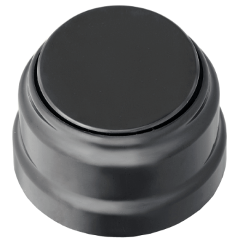 Выключатель Ретро 1кл черный (12)