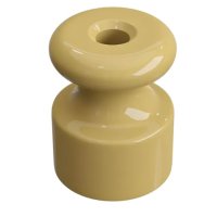 Изолятор Мезонинъ D19x24 песочное золото фарфор универсальный ретро (40)