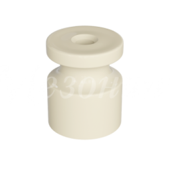 Изолятор пластиковый Усадьба D20х24мм слоновая кость
