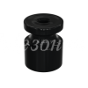 Изолятор пластиковый Усадьба D20х24мм черный