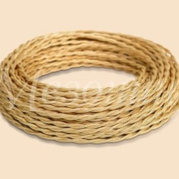 Провод витой 2х2,5 карамель МезонинЪ ретро (10)