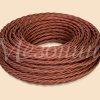 Провод витой 2х2,5 коричневый МезонинЪ ретро бухта 5м