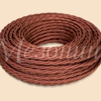 Провод витой 2х2,5 коричневый МезонинЪ (50)