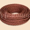Провод витой 3х1,5 коричневый МезонинЪ ретро (10)