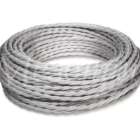 Провод витой ПВХ 3х1,5мм титан МезонинЪ (50)