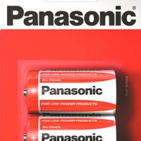 Батарейка Panasonic R14 2xBL Zinc (24)