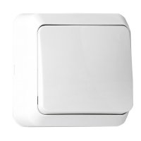 Выключатель Smartbuy Юпитер 1кл белый (10/200)