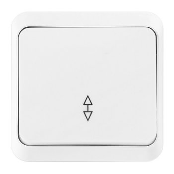 Выключатель Smartbuy Юпитер 1кл проходной белый (10/200)