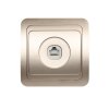 Розетка Smartbuy Марс шампань RJ45 1-ая (10)