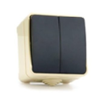 Выключатель Smartbuy Сатурн белый 2кл IP54 (18/216)