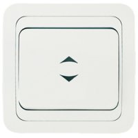 Выключатель Makel Mimoza 1 кл. белый проходной (12/48)