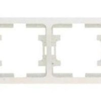 Рамка Makel Mimoza 4-ая белый (25)