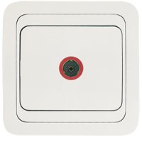 Розетка Makel Mimoza TV белая (12)