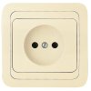 Розетка Makel Mimoza 1-ая крем б/з (12)