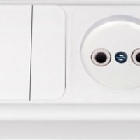 Блок Пралеска 3кл. + розетка б/з (54)